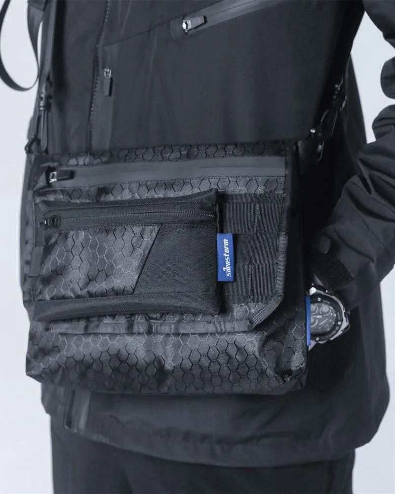 Functional Black Combo Sling Bag