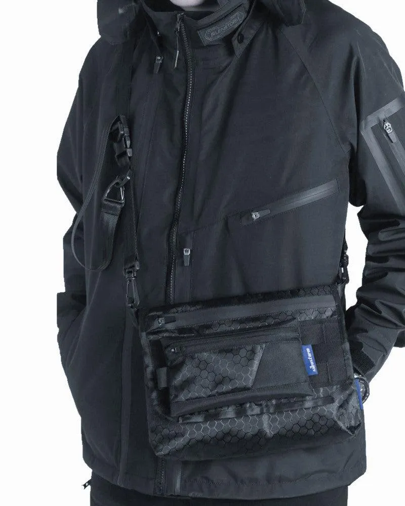 Functional Black Combo Sling Bag