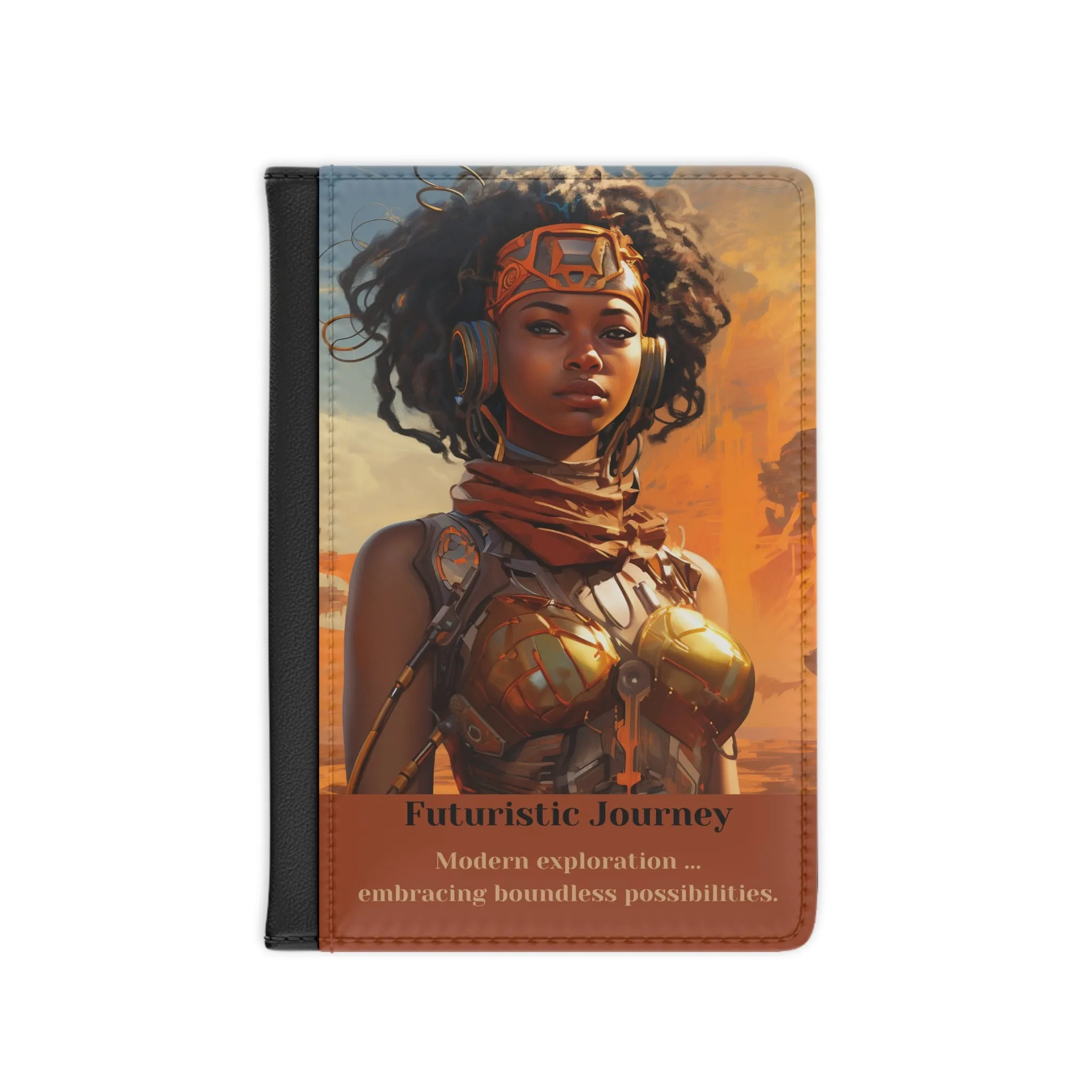 Futuristic Journey - passport cover