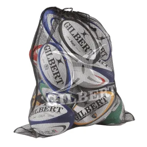 Gilbert Large Mesh Rugby Ball & Equipment Bag