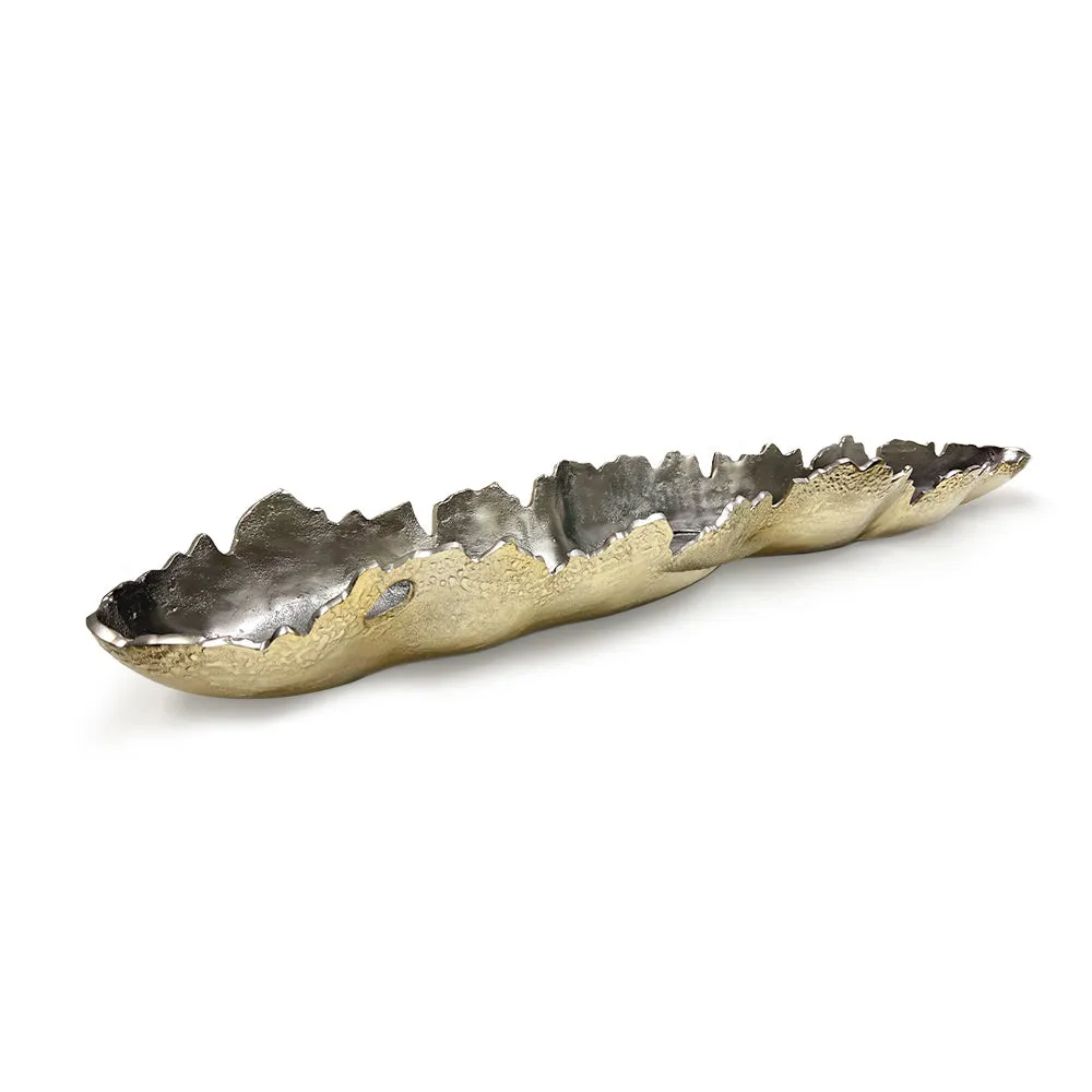 Glacial Platter Candle Holder