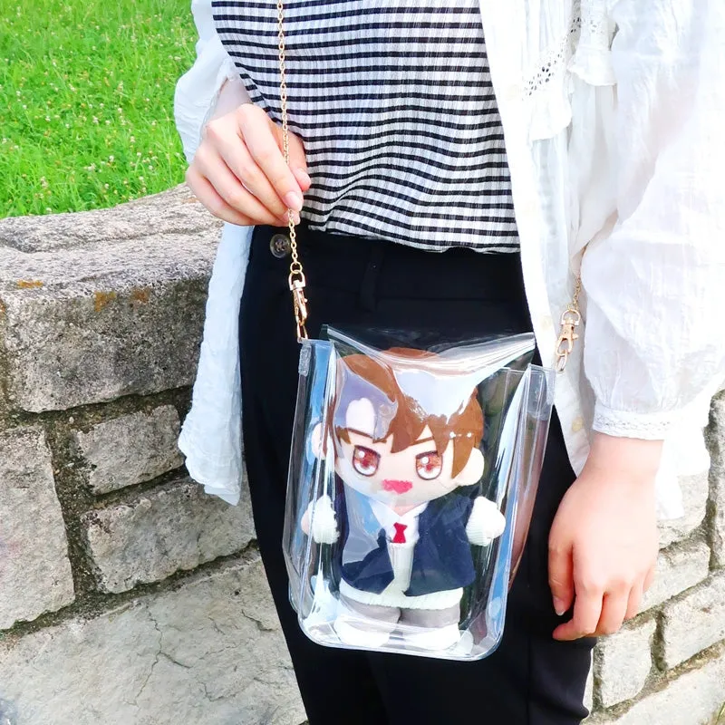 (Goods - bag) Non-Character Clear Plushie Shoulder Bag