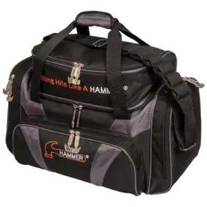 Hammer Premium Deluxe Black/Carbon Double Tote Bowling Bag