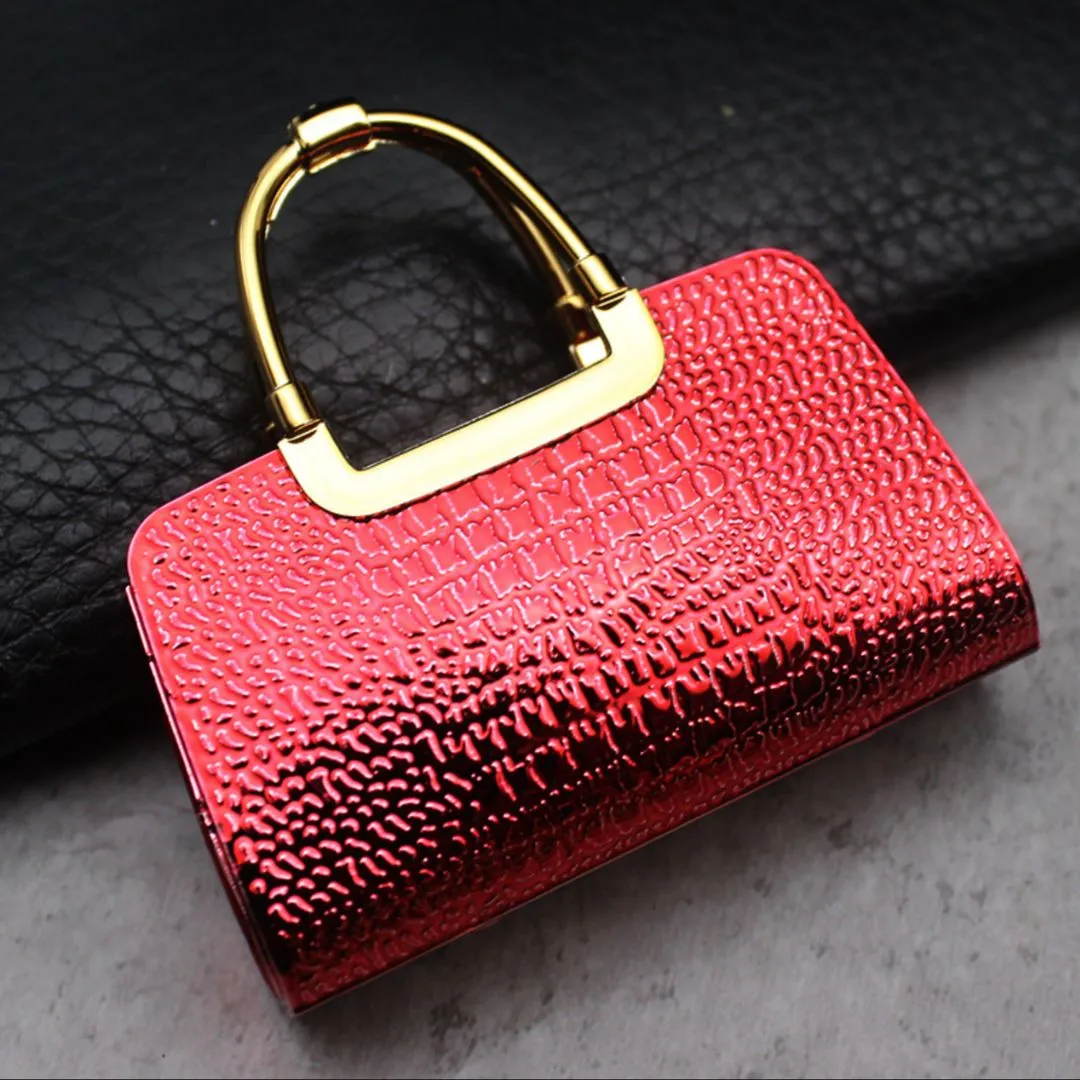 Handbag Shaped Flame Lighter | Cute Ladies Purse Butane Lighter [Random Color]