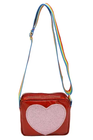 Heart Purse, Red