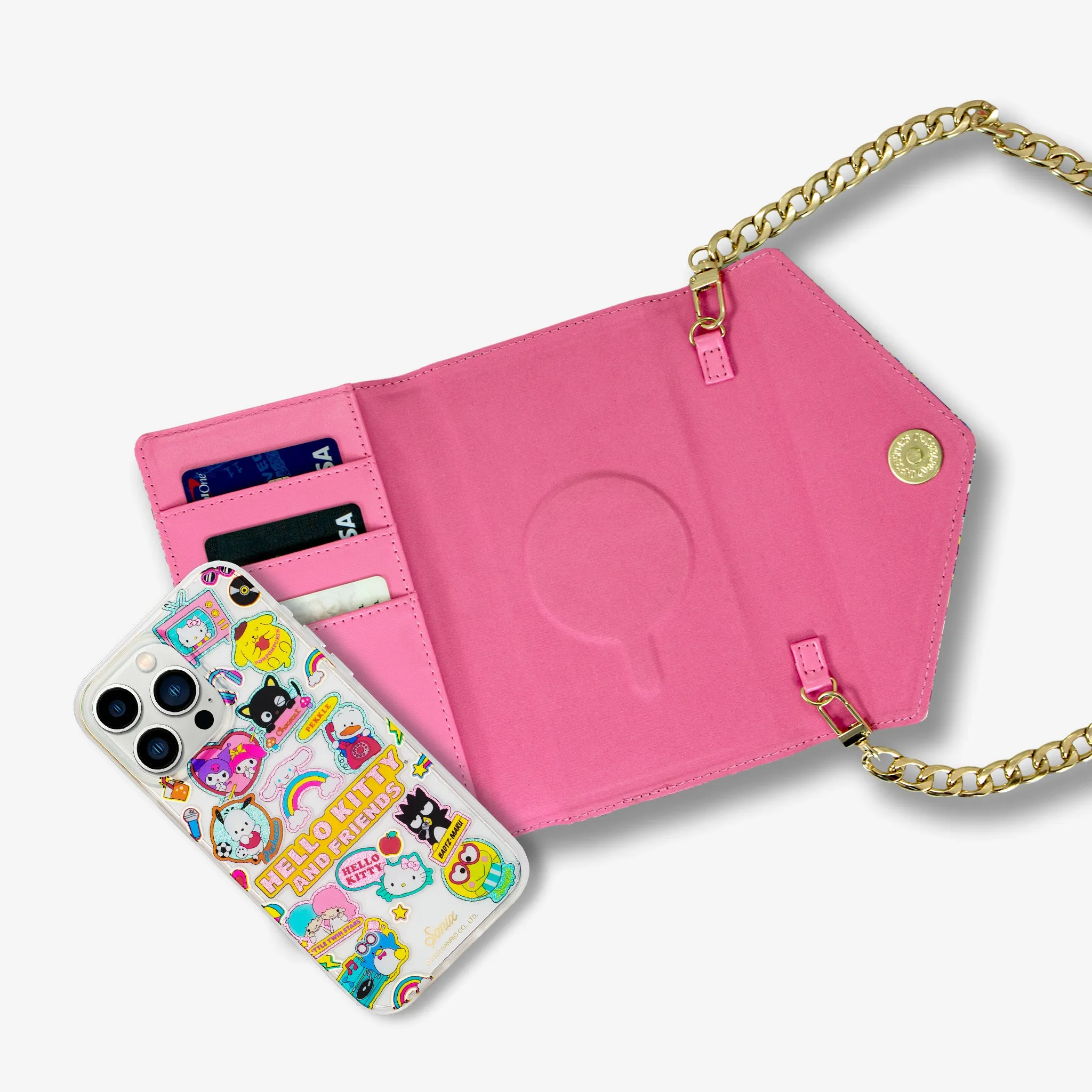 Hello Kitty & Friends Stickers MagSafe® Compatible Detachable Wallet