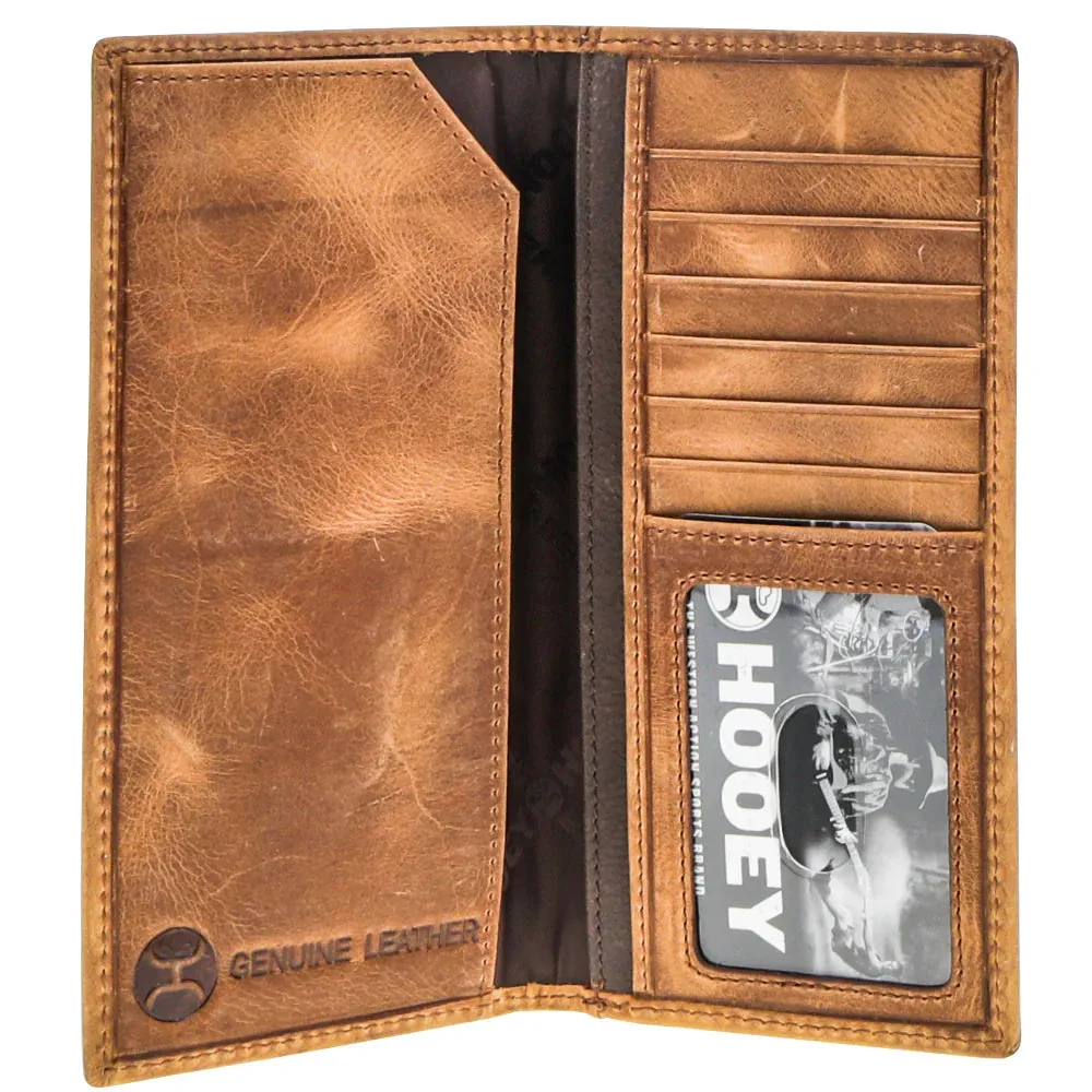 Hooey "Liberty Roper" Embossed Flag Leather Rodeo Wallet