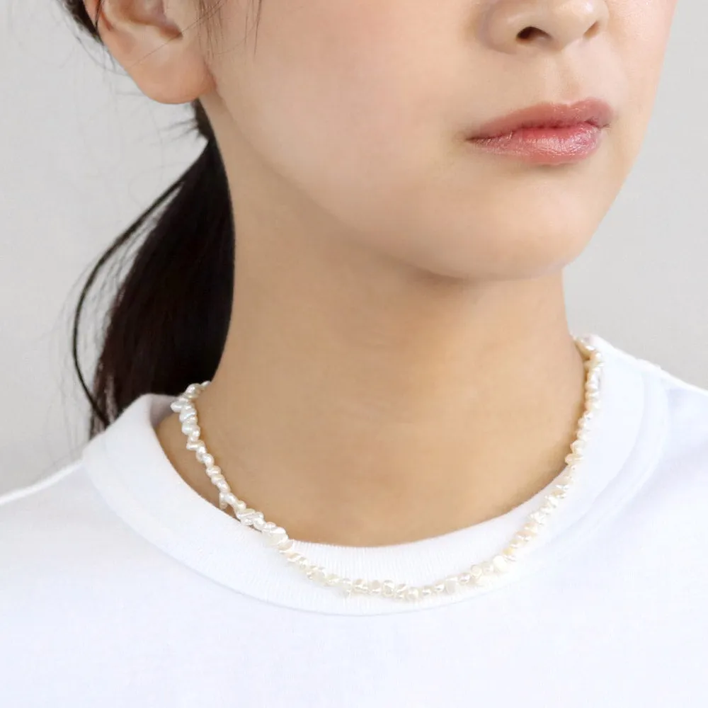 Irregular Pearl Necklace