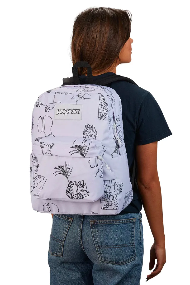 JANSPORT SUPERBREAK COLOR ME VAPORWAVE