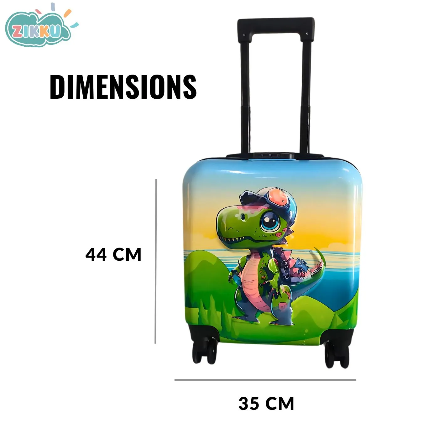 Jurassic Traveler Trolley Bag