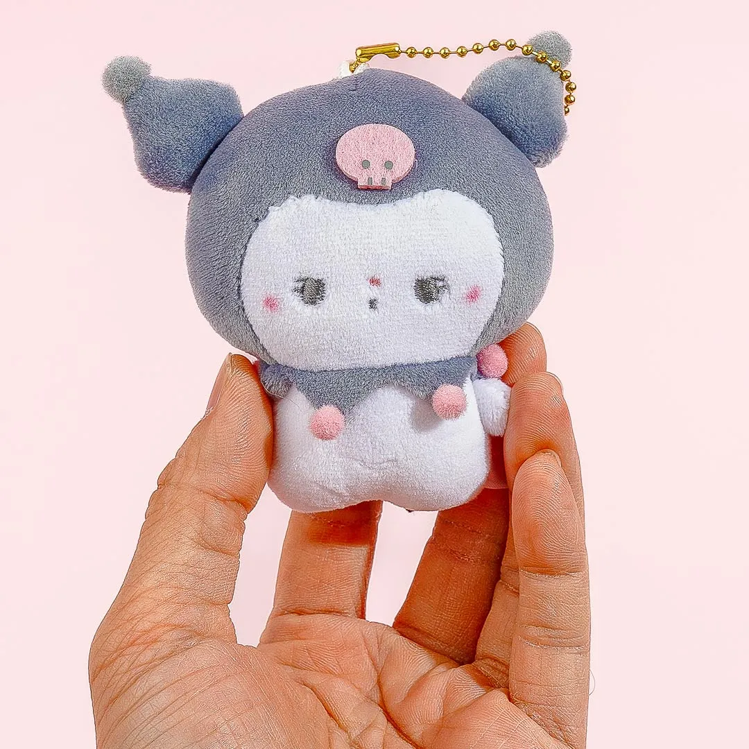 Kuromi x Mochi Mochi Panda Plush Charm