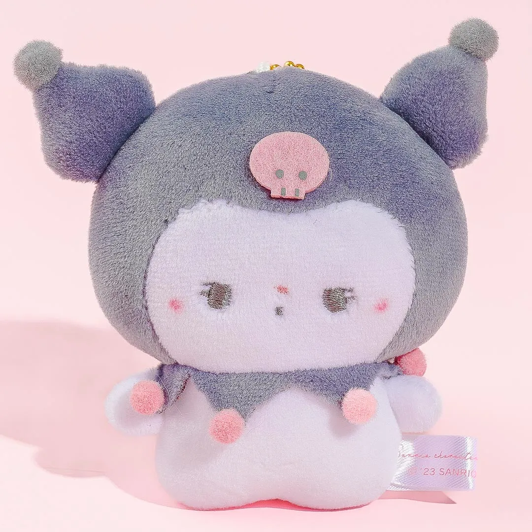 Kuromi x Mochi Mochi Panda Plush Charm