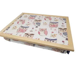 Lap Tray with Bean Bag Cushion – Owl