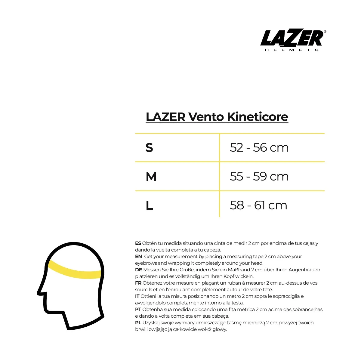 Lazer Vento KinetiCore Helmet Black Matte