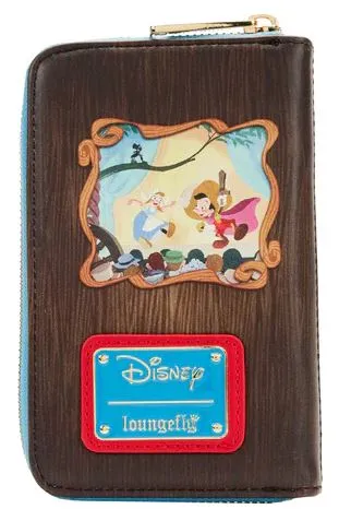 Loungefly Disney Pinocchio Book Zip Around Wallet