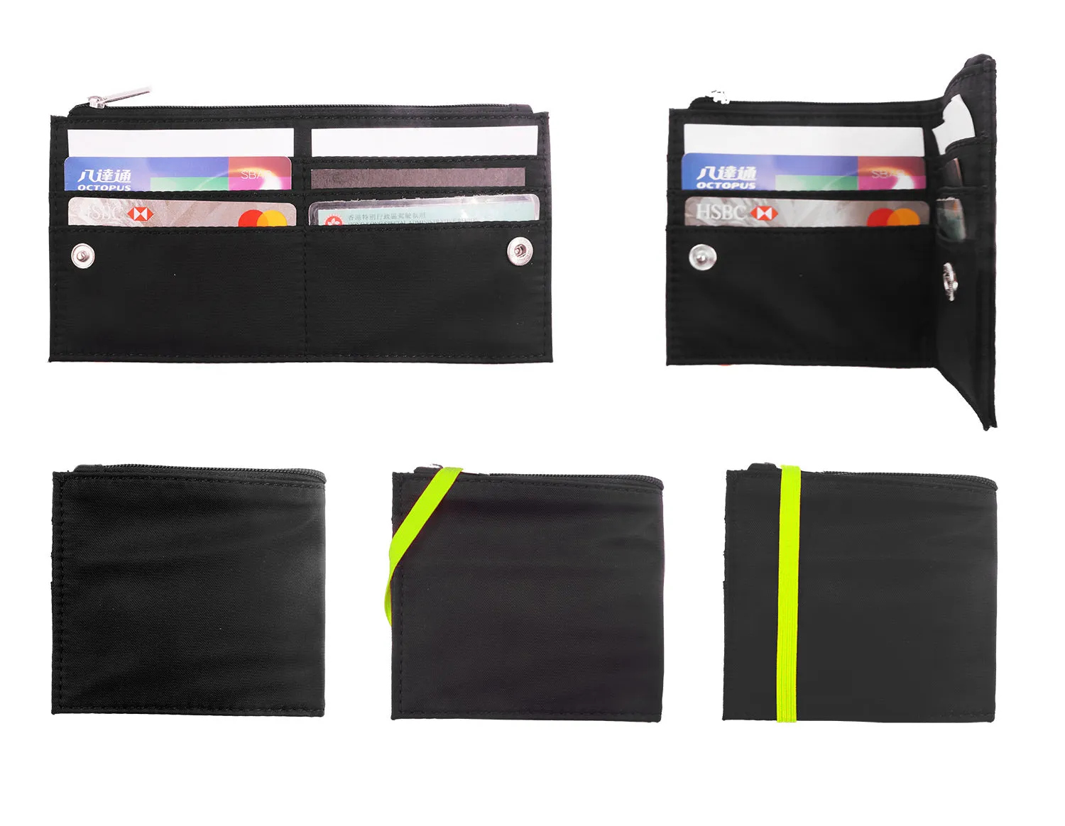 <A 000a001m06> Fungolia Gen2 Passport Holder <B>Regular Size</B> (Green/Neon Yellow)