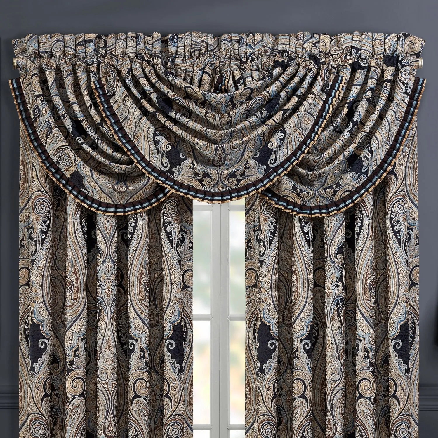 Luciana Window Waterfall Valance