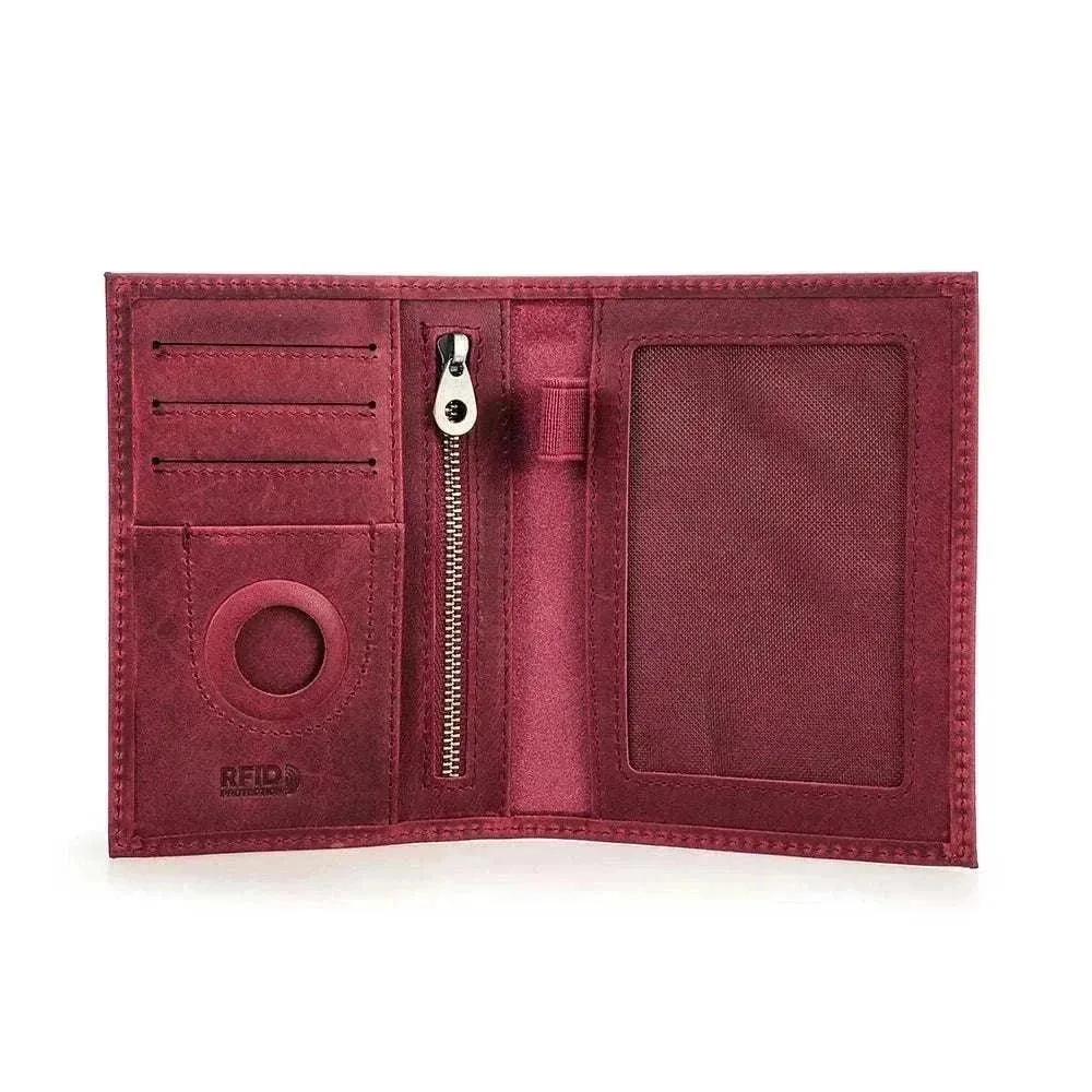 Luxury Genuine Leather RFID |  Passport Cover - PPC008