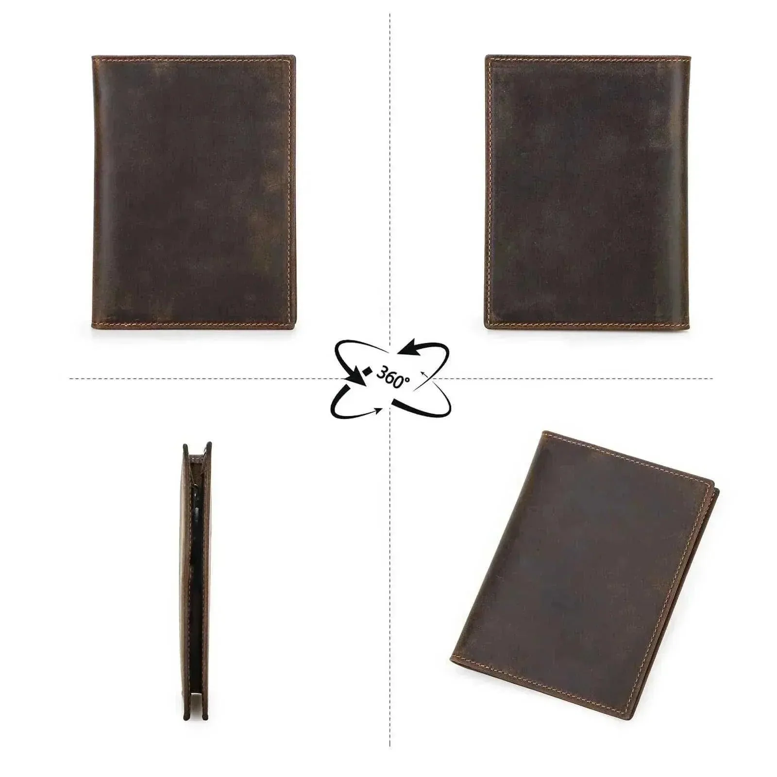 Luxury Genuine Leather RFID |  Passport Cover - PPC008