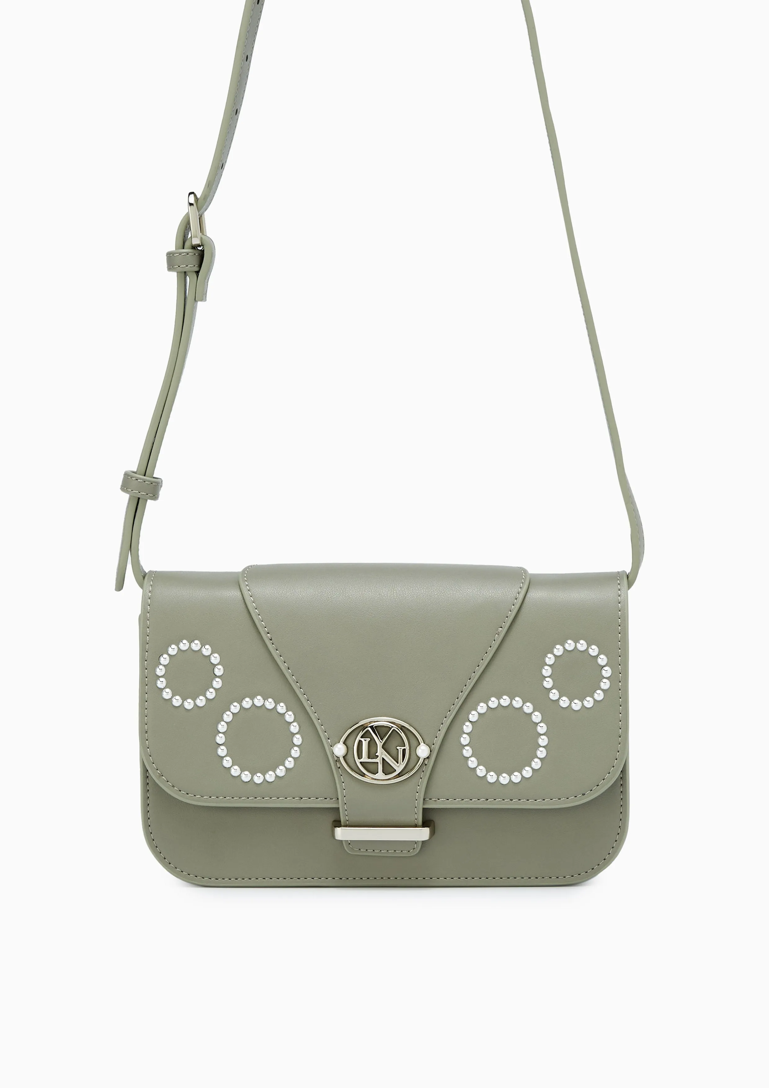 Magaret Shoulder Bag - Grey