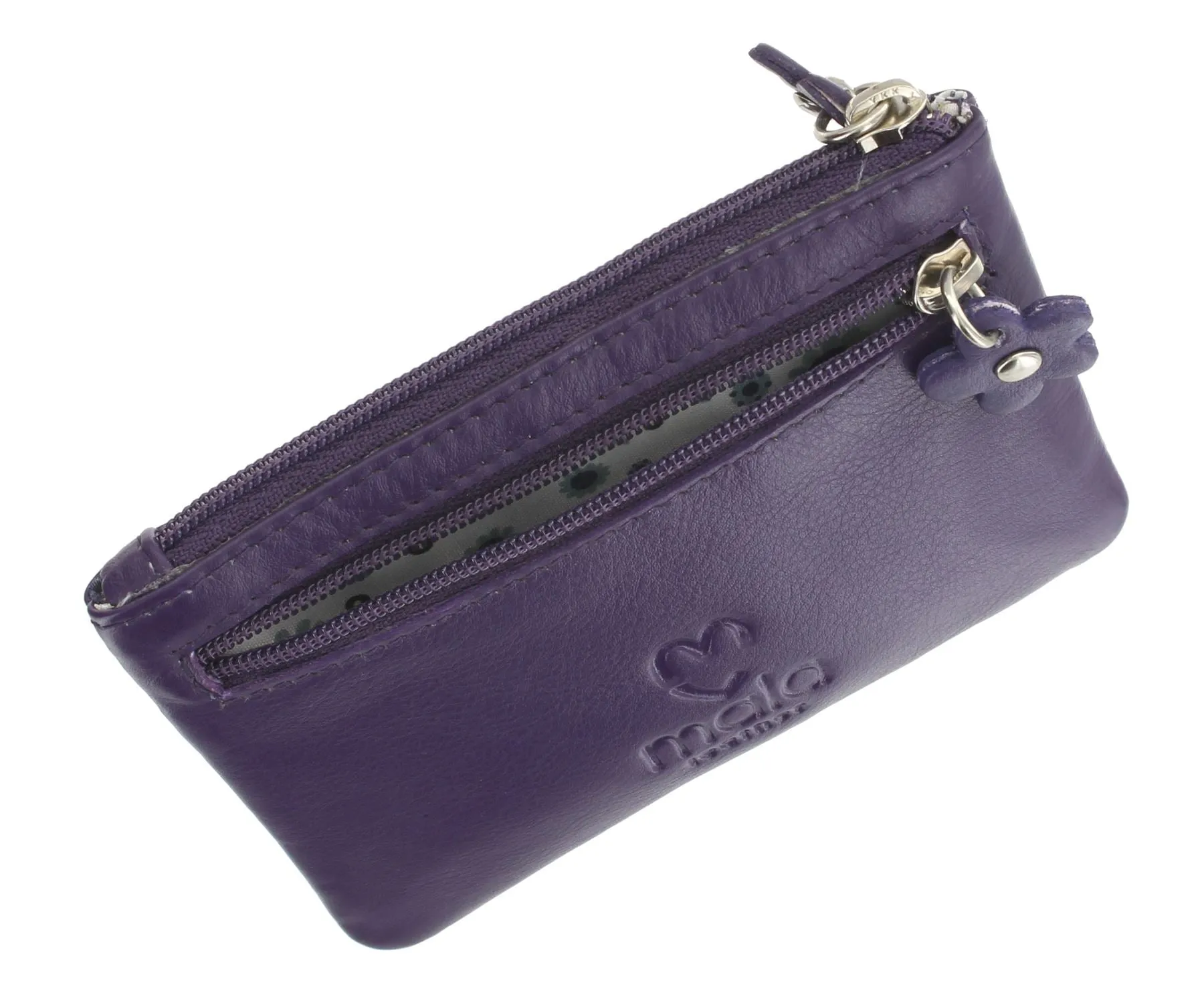 Mala Leather CARA Collection Coin Purse With Keyring 4108_73