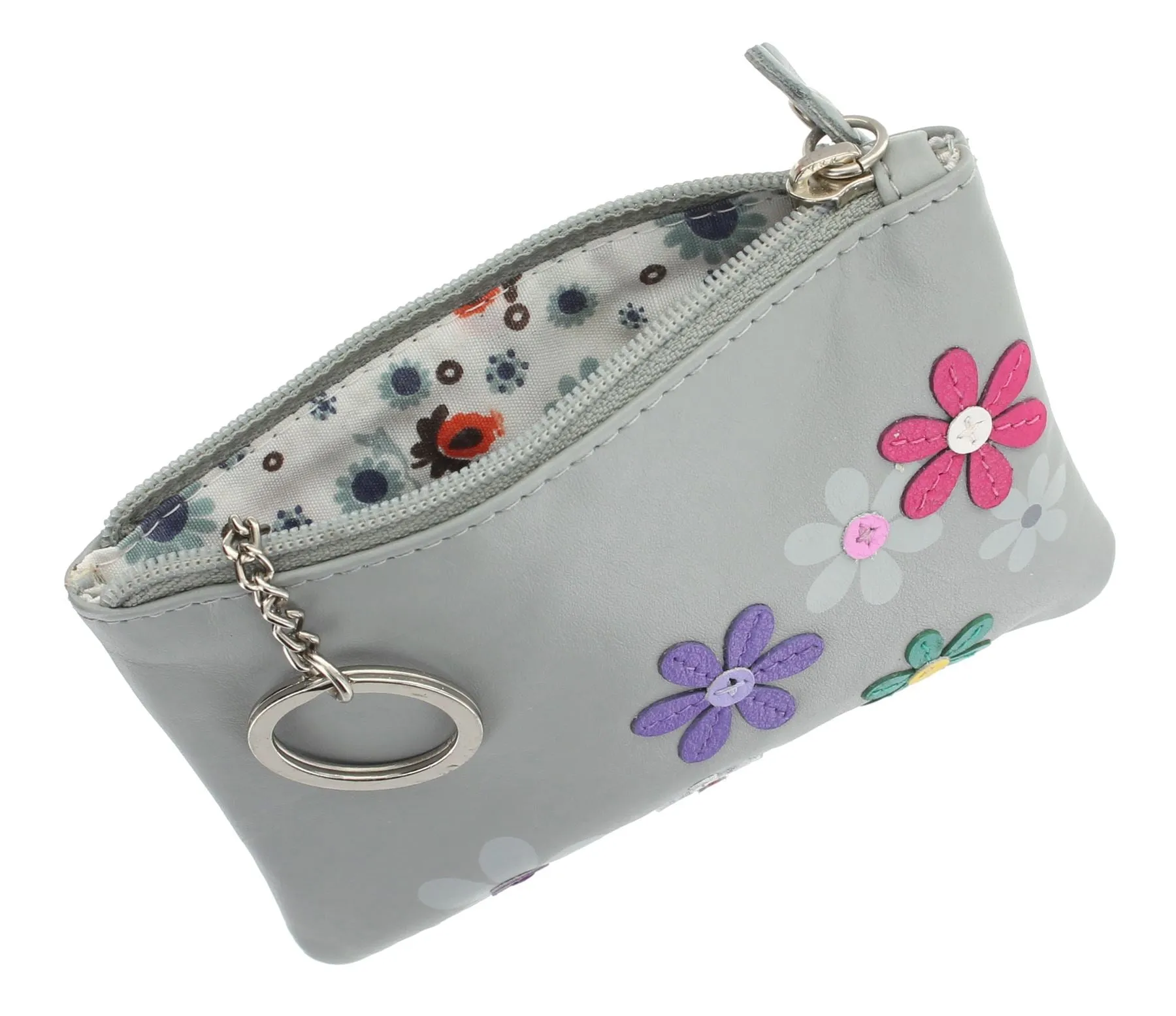 Mala Leather CARA Collection Coin Purse With Keyring 4108_73