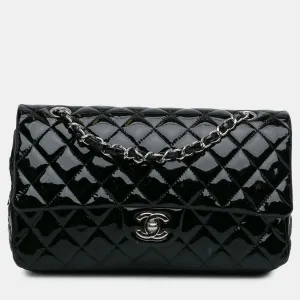 Medium Classic Patent Double Flap