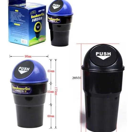 Mini Car Trash Bin