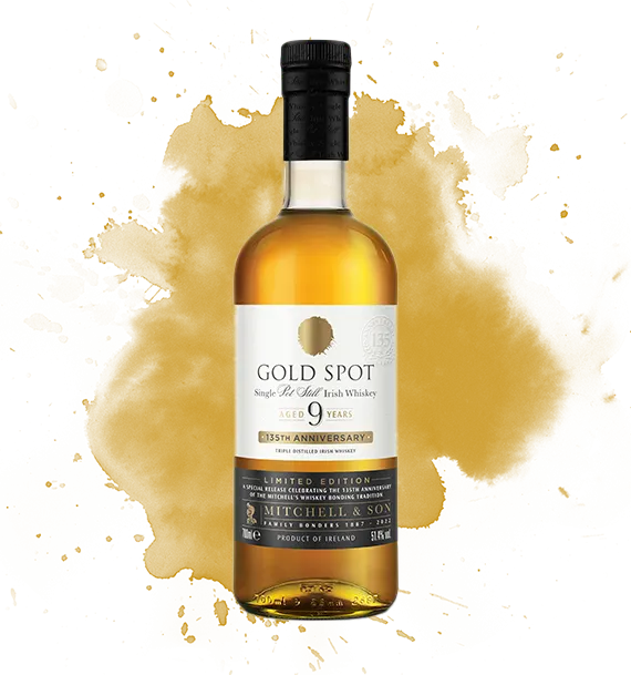 Mitchell & Son Gold Spot 9 Year Old Single Pot Still Irish Whiskey 700ml