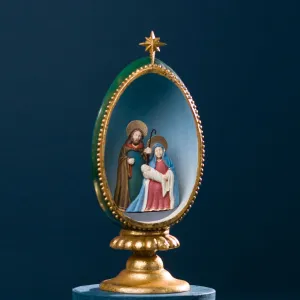 NACIMIENTO HOLY FAMILY IN EGG