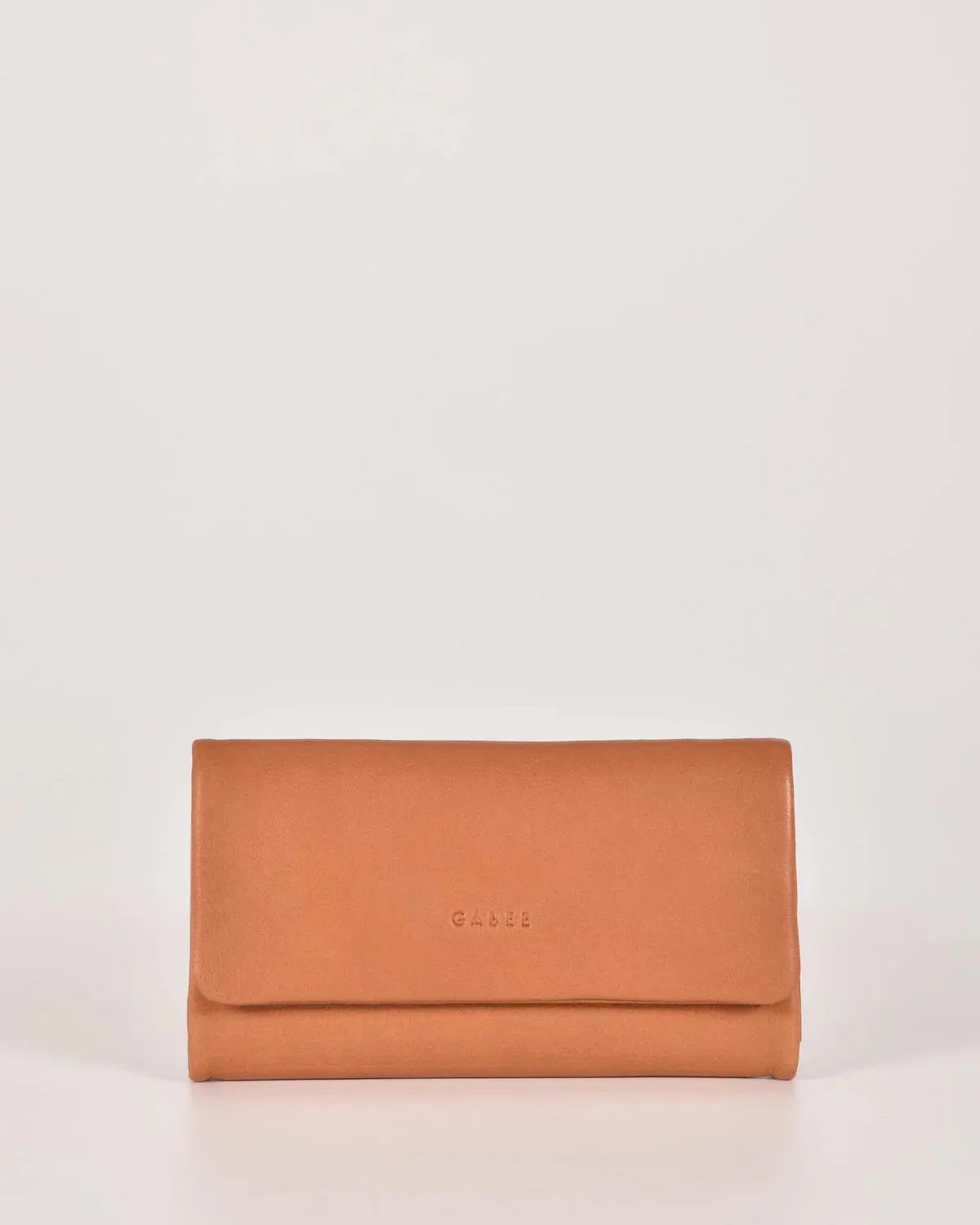 Nina Leather Wallet - Tan