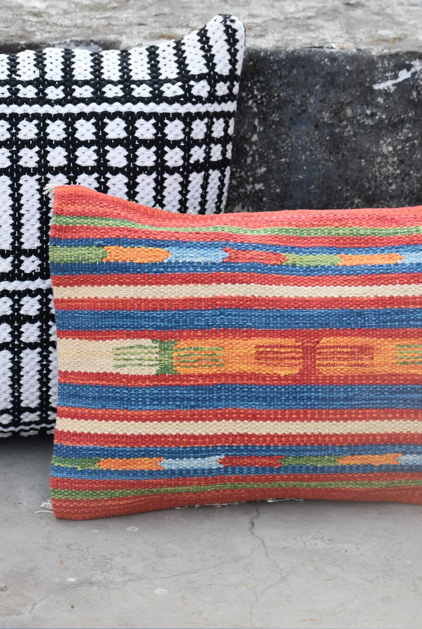 OTHER HALF KILIM CUSHION COVER