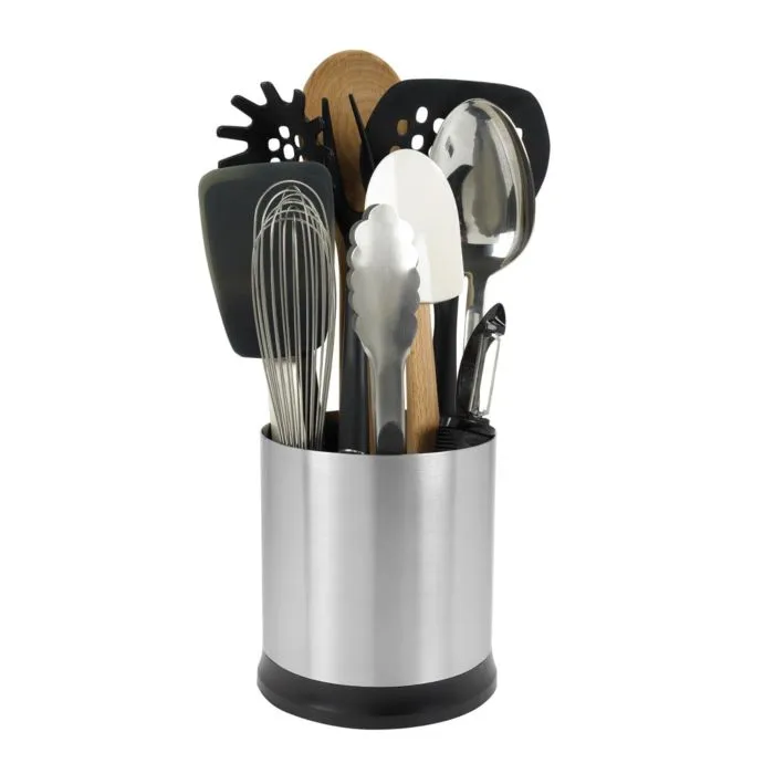 OXO - Good Grips Stainless Steel Rotating Utensil Holder