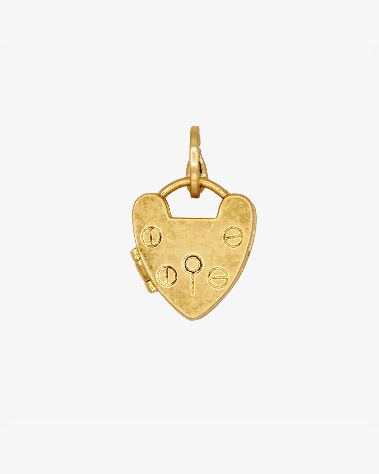 Padlock Locket Charm