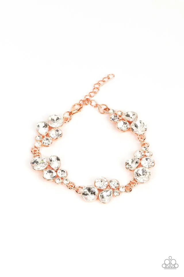 Paparazzi Bracelet ~ Duchess Dowry - Copper