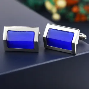 Peluche Regal Prism Blue Cufflinks