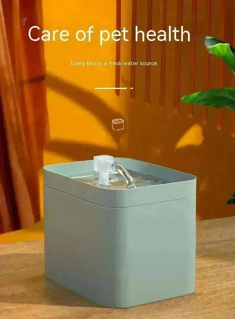 Pet Water Dispenser & Water Filter with a Fountain