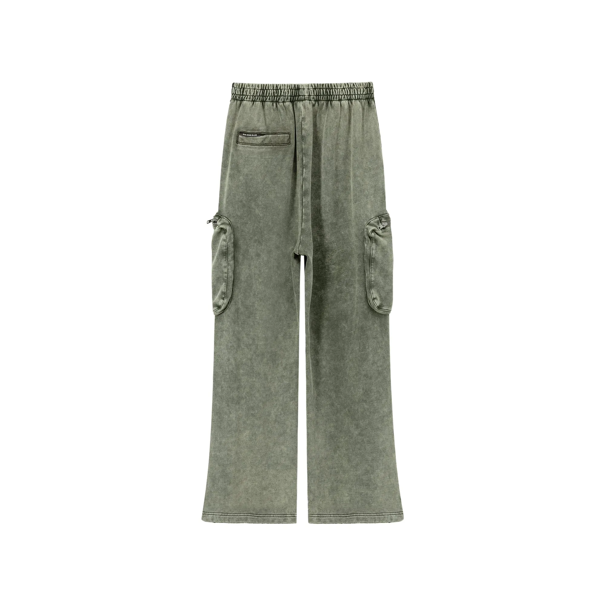 Pocket Wide Casual Pants