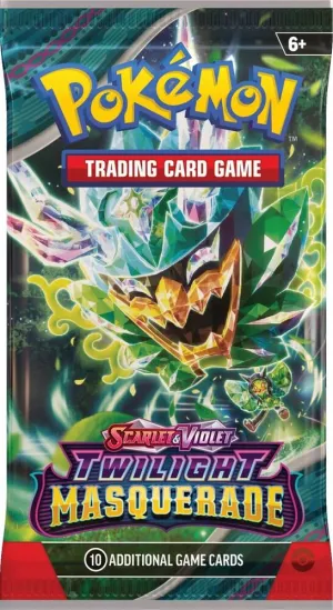 Pokemon TCG: Twilight Masquerade Booster Pack (10 Cards)