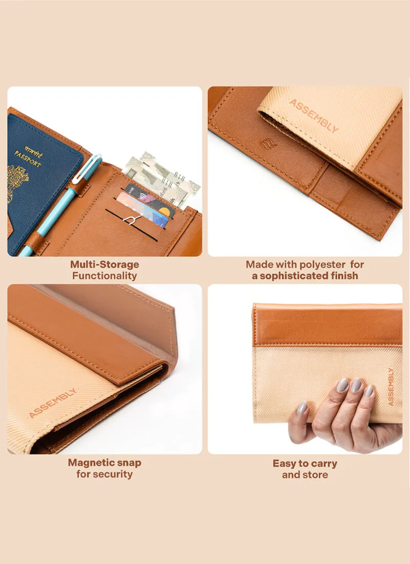 Port | Passport holder |  Beige