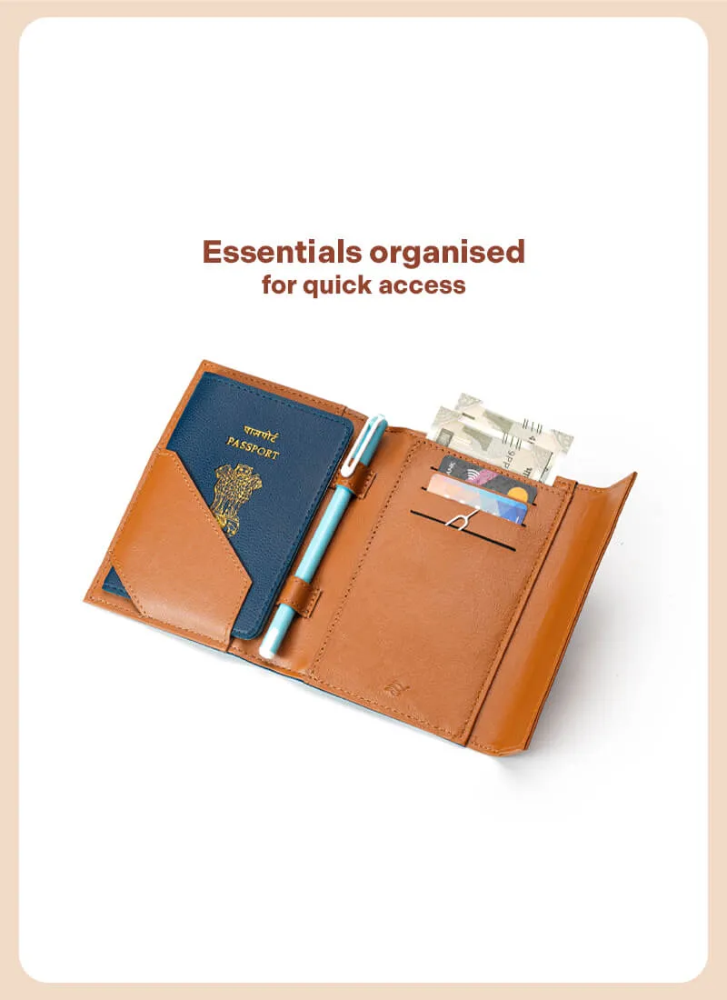 Port | Passport holder |  Beige