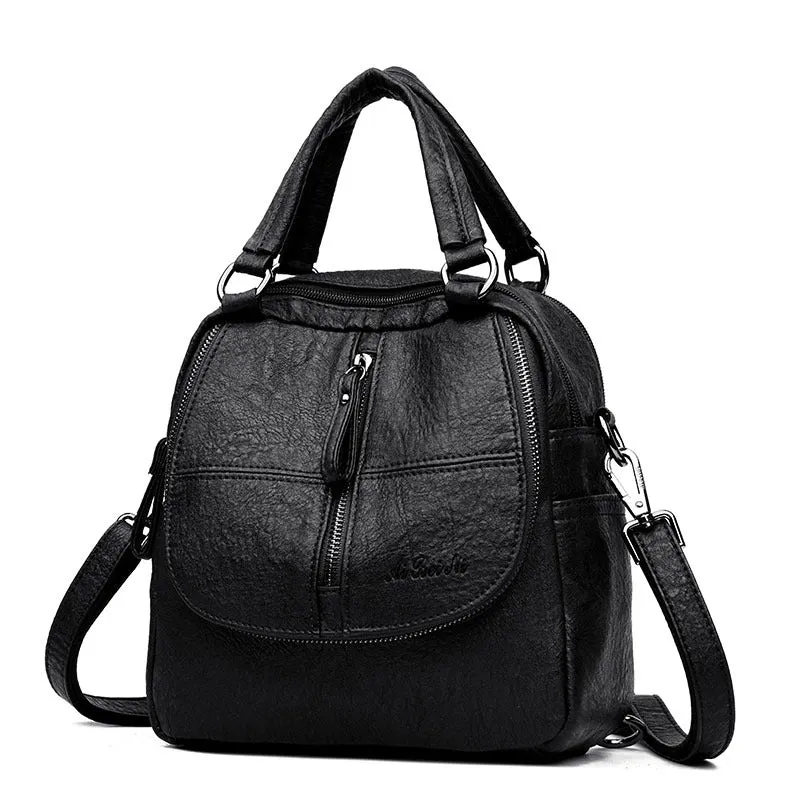 PU Backpack Shoulder Bag