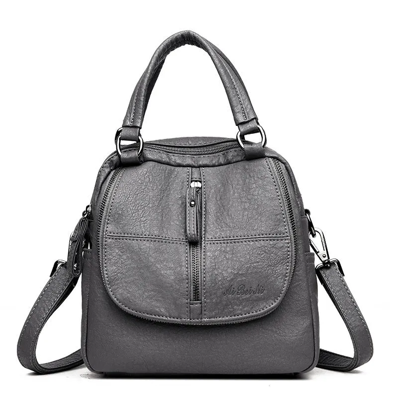 PU Backpack Shoulder Bag