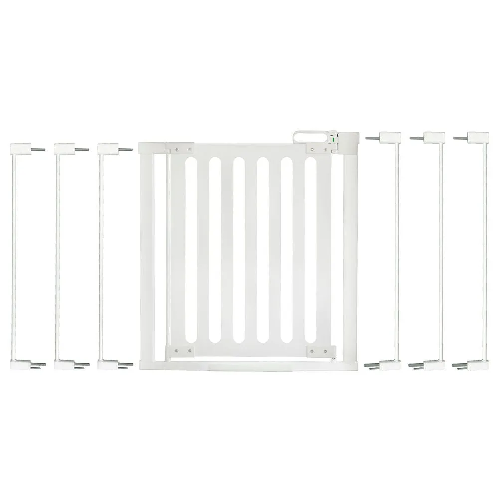 Qdos 2.75 inch Gate Extensions for Pressure Mount Gates - White