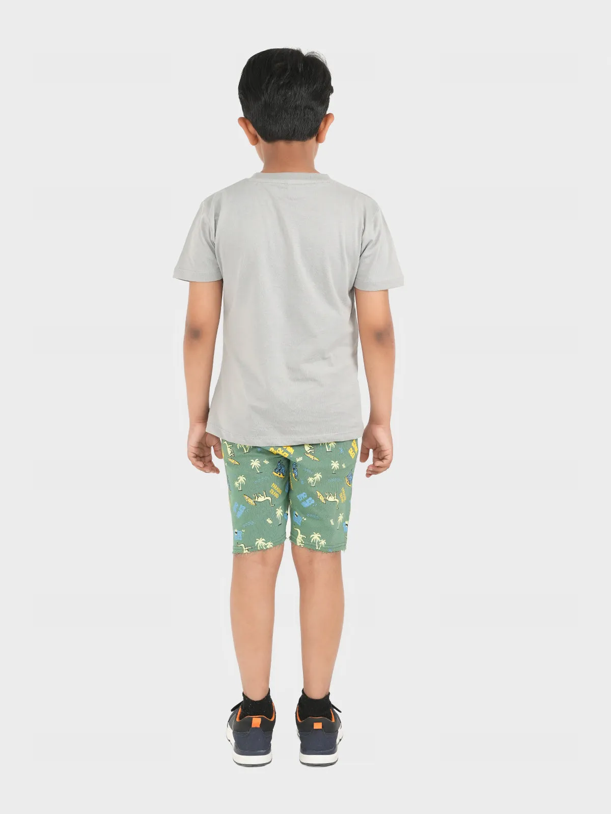 "ALED" Casual Terry Shorts