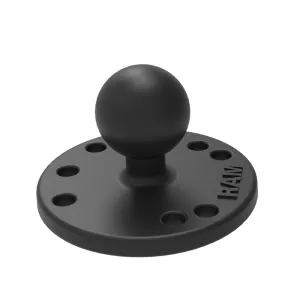 RAM® Round Plate with 1" Ball B-202U