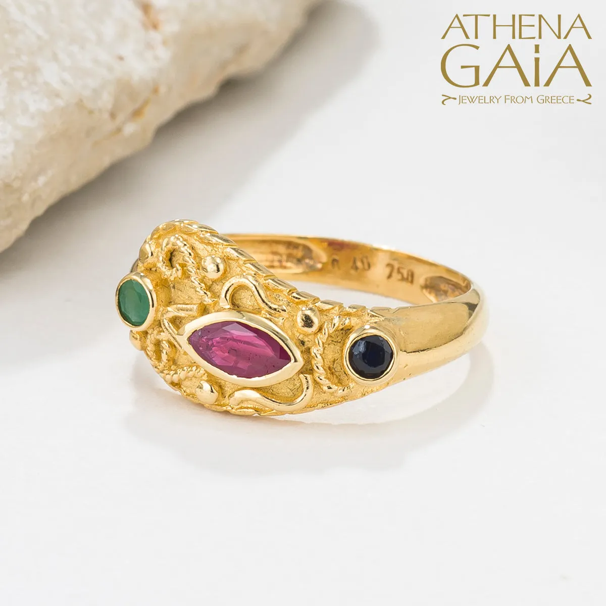 Regal Byzantine Pore Ring