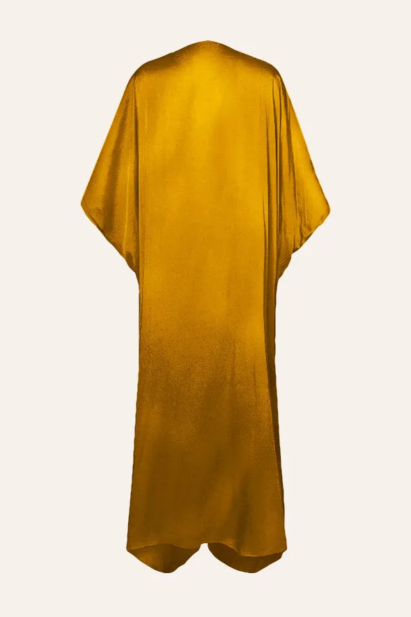 Regal Kaftan in Mustard