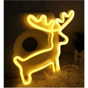 Reindeer Shaped Decorative LED Light FA-A25