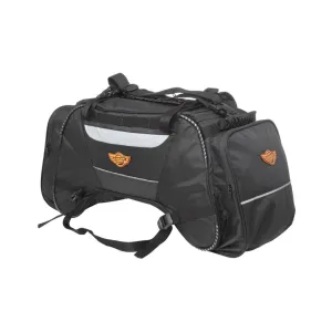 Rhino Mini 50L Tail Bag with Rain Cover - Black